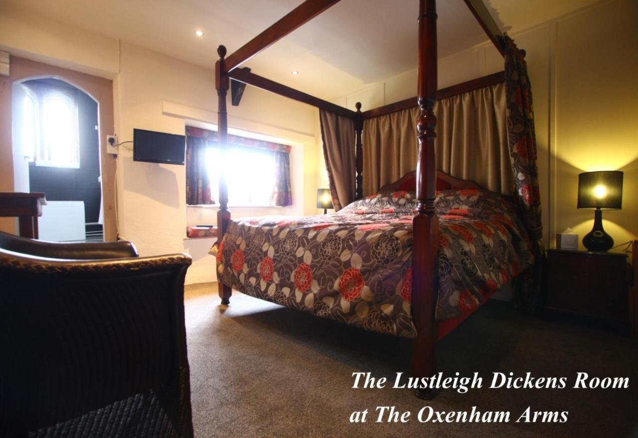 The Oxenham Arms Hotel Devon South Zeal Exterior foto